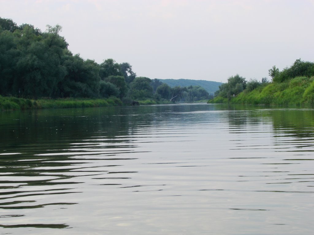 the Vorona river, Борисоглебск