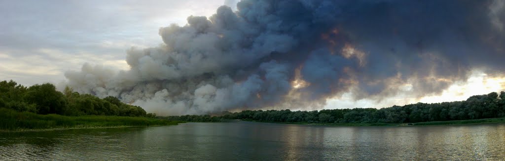 Пожар в Белянске, Верхний Мамон