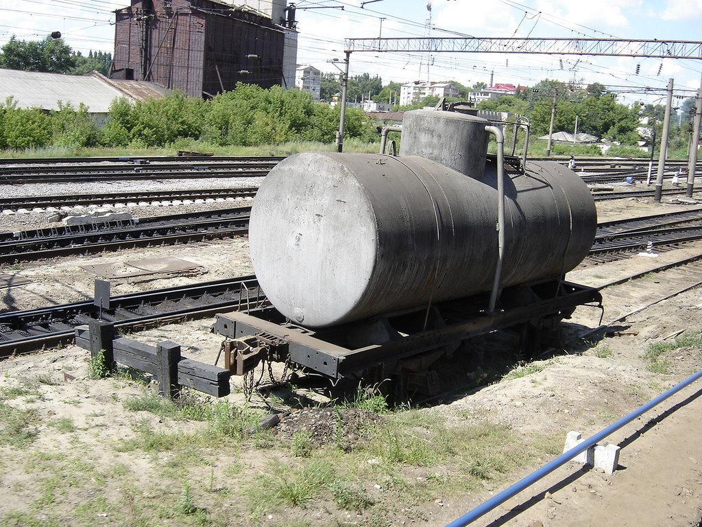Liski. Old railway tank / Лиски. Старая ж.д. цистерна, Лиски