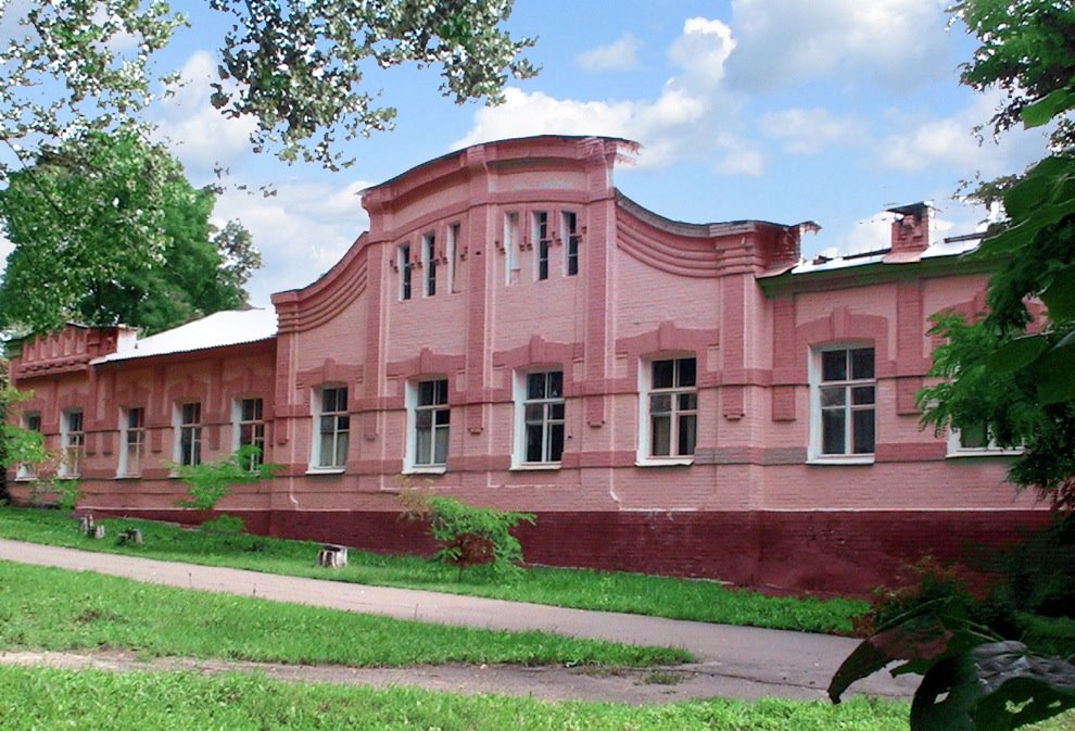 Бывшая Земская больница гл. корпус, ныне Родильное отделение ТМО, Острогожск