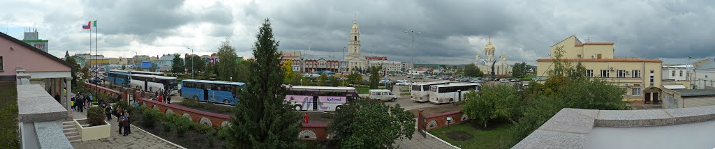 Panorama dal tetto dell Asilo di Rossosh, Россошь