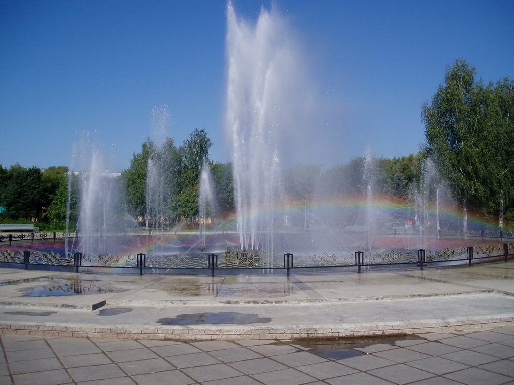 Городской фонтан, Саров