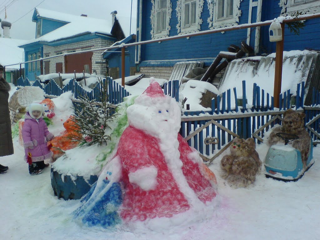 Снежный дед мороз, Балахна
