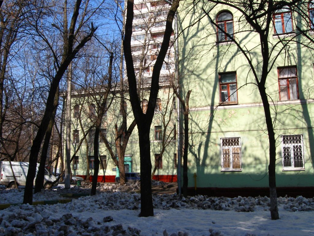 Старые дома на Шепелюгинской улице, Большереченск