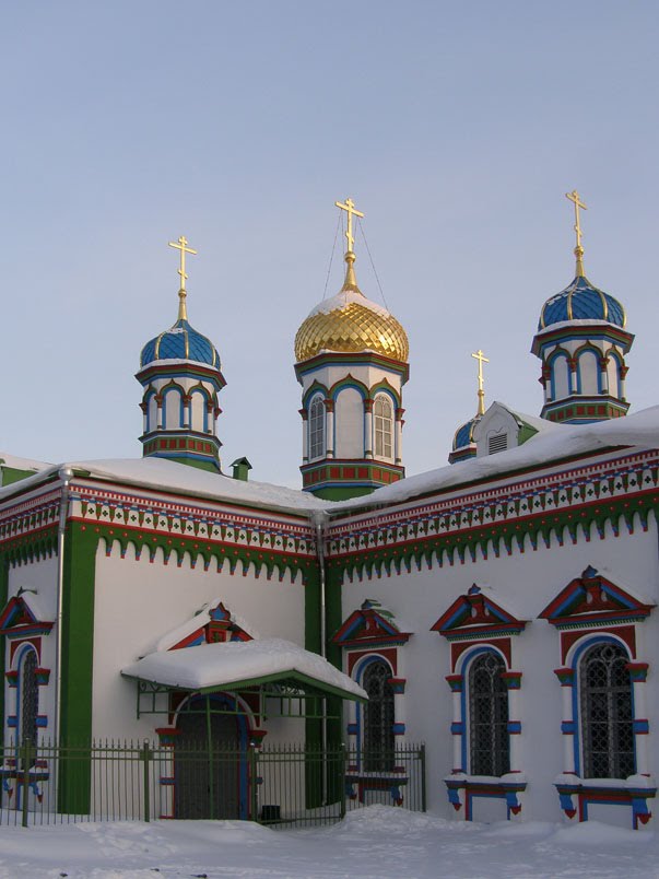 Москва храм святителя Николая (фрагмент), Большереченск