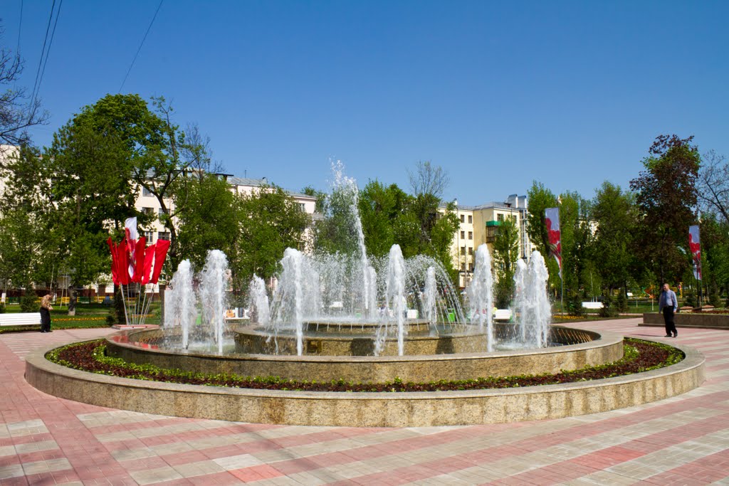 Новый фонтан в Лефортово, Пруд Ключики, Большереченск