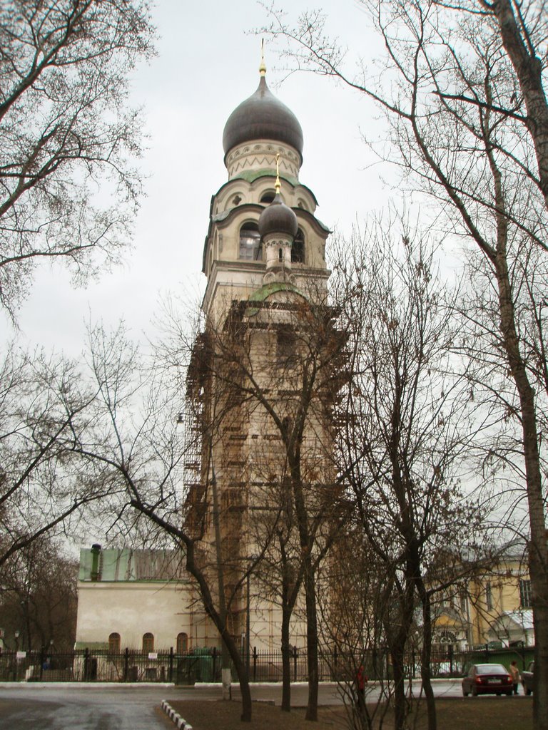 Церковь Успения Пресвятой Богородицы в колокольне Рогожской общины, Большереченск