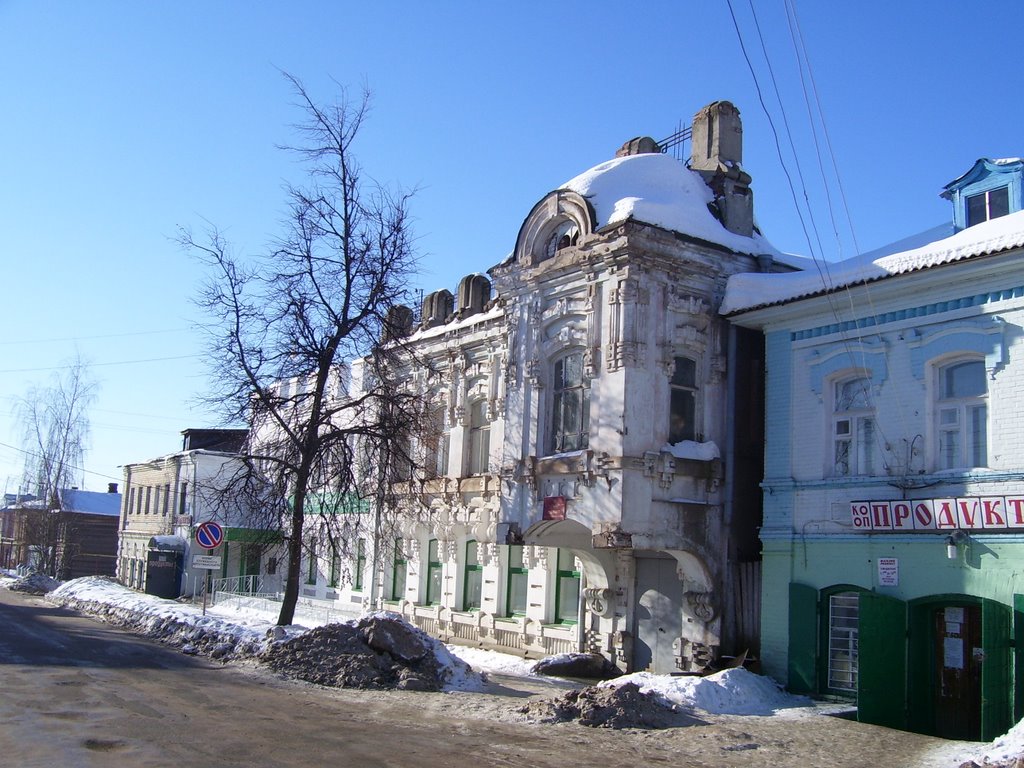 Районный ЗАГС (бывший дом С.С. Панышева) - District registry OFFICE (former house of S.S. Panysheva), Большое Мурашкино