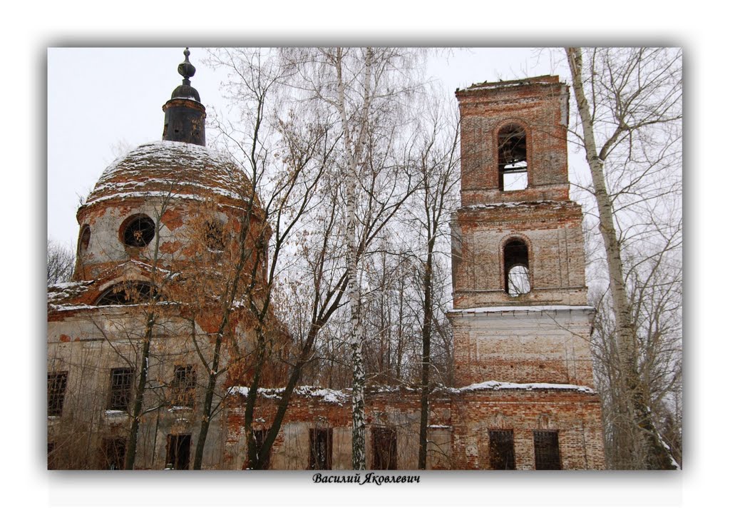 Вознесенская (кладбищенская) церковь. Большое Мурашкино, Большое Мурашкино