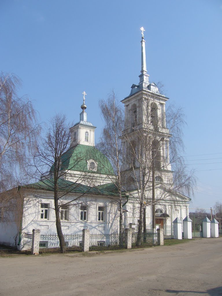 Церковь Троицы Живоначальной Troickaya church, Большое Мурашкино