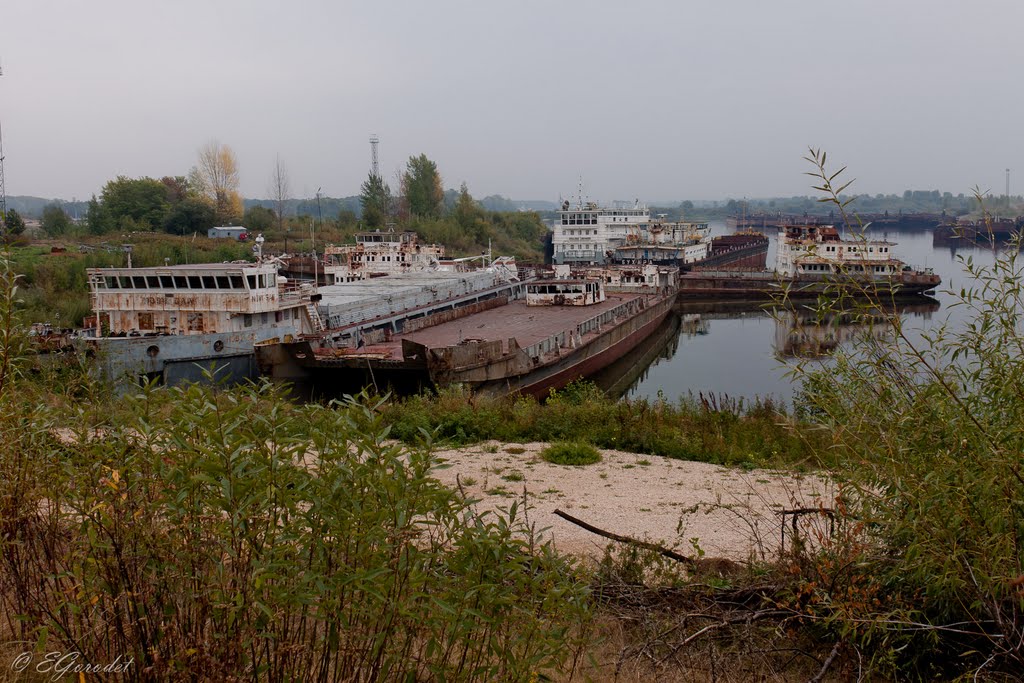 Старые корабли на металлолом, Большое Пикино