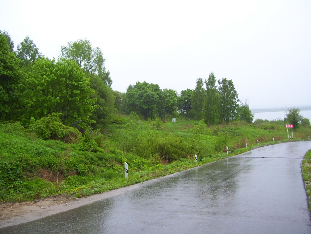 Road to the ferry, Васильсурск