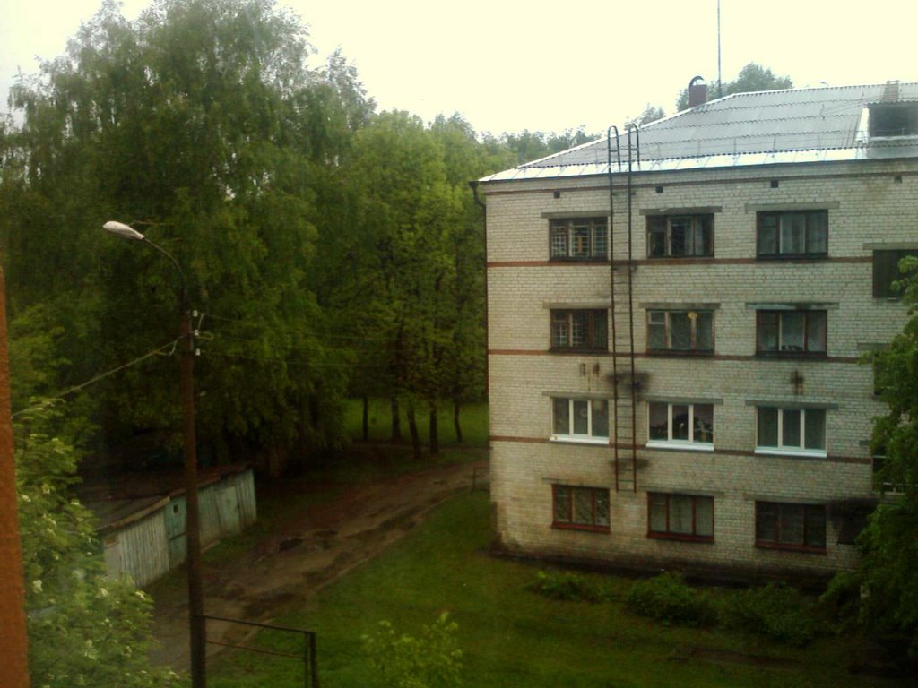 Вид с балкона, Городец