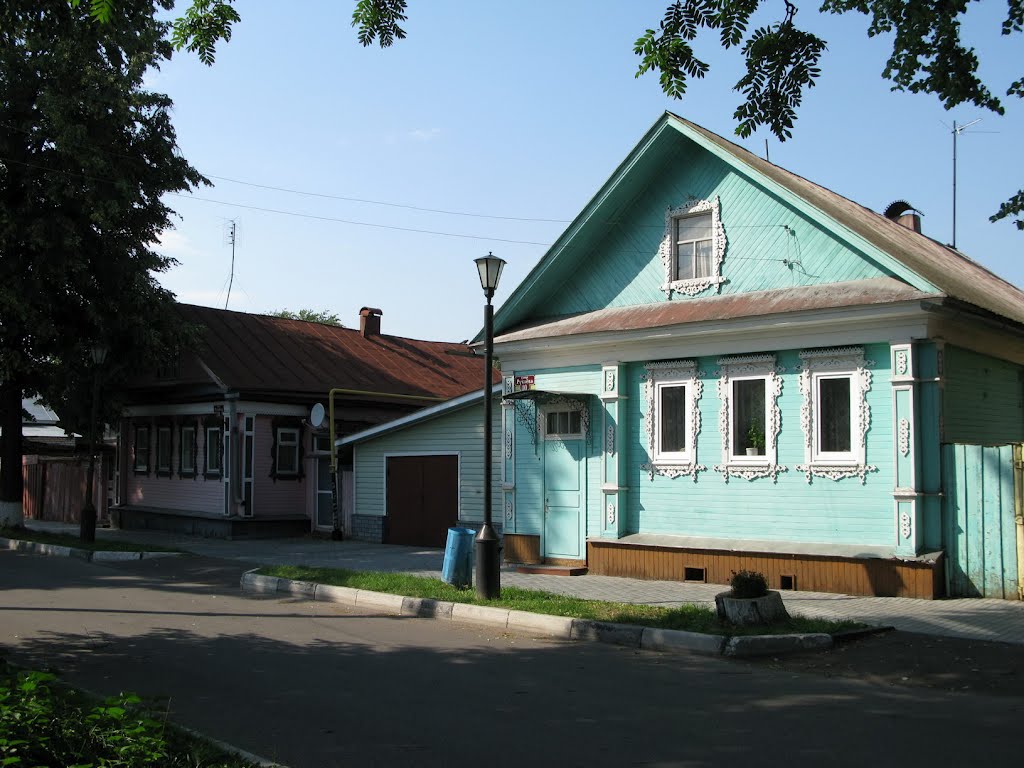 Houses in Gorodets 3, Городец