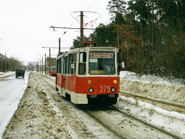 KTM5 in der Uliza Tereshkovoj, Дзержинск