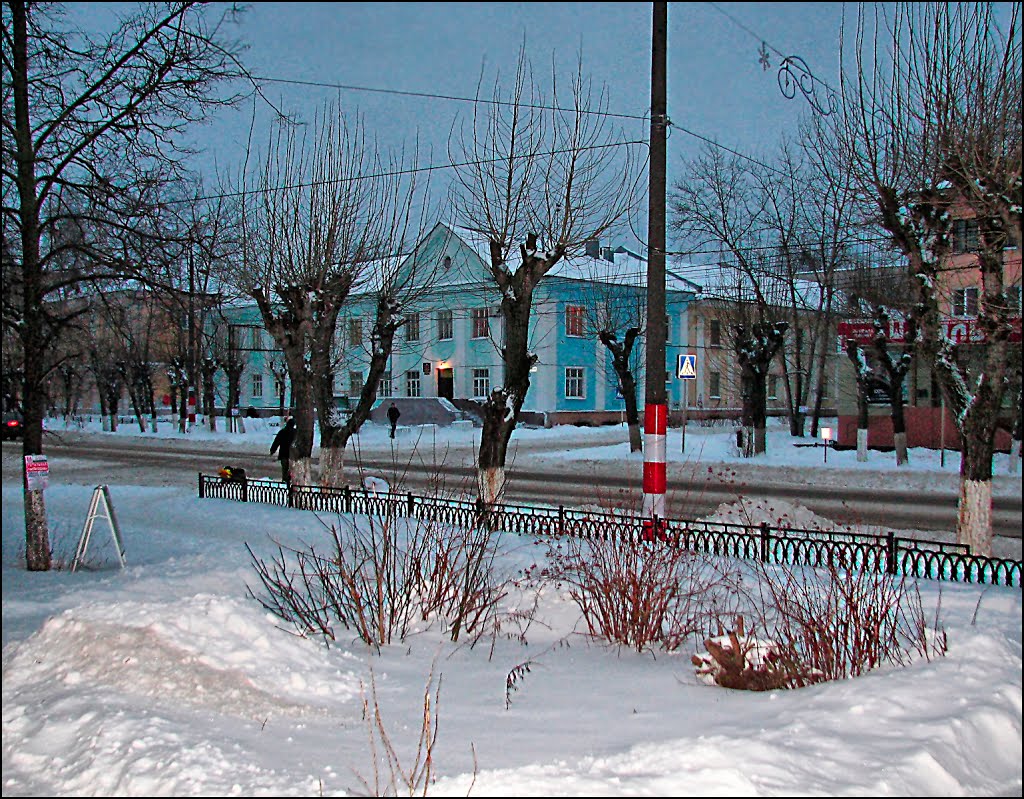 морозное утро., Дзержинск