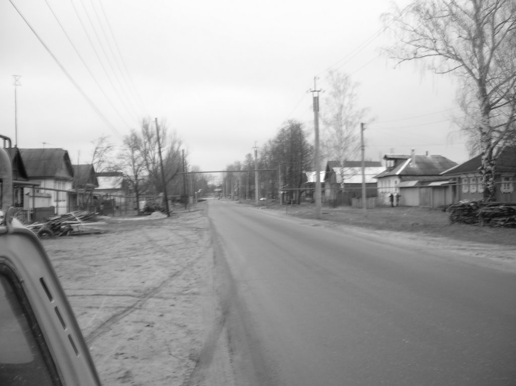 on the way to daschatoye, Досчатое