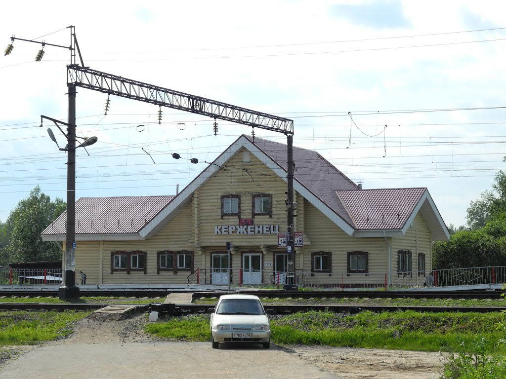 Станция Керженец, Керженец