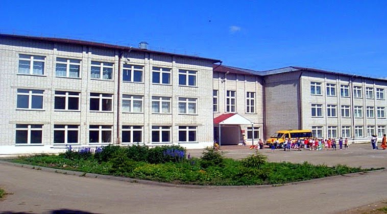 Фасад 2 школы, Княгинино