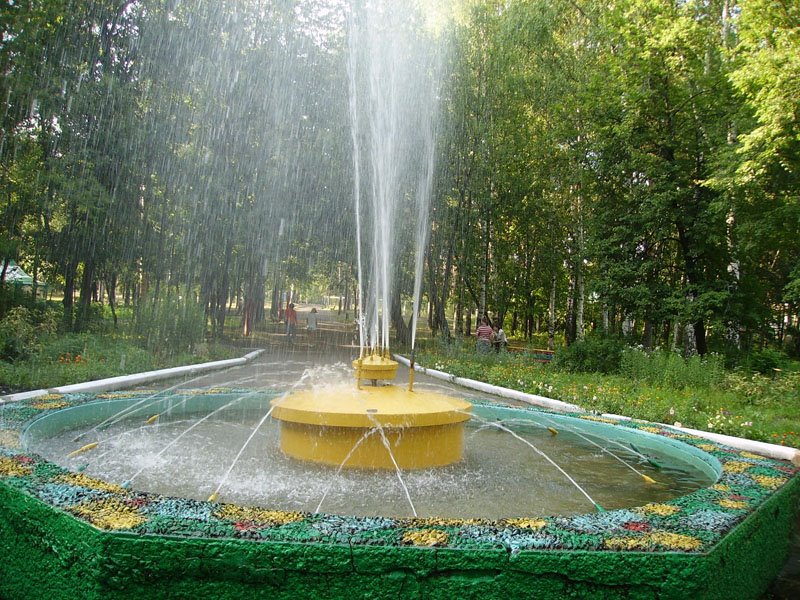The fountain of the Park, Кулебаки