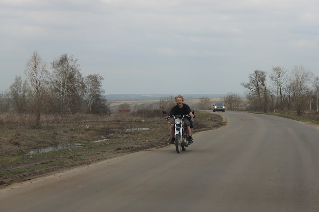 and drove his bike instead of a limousine, Лукоянов