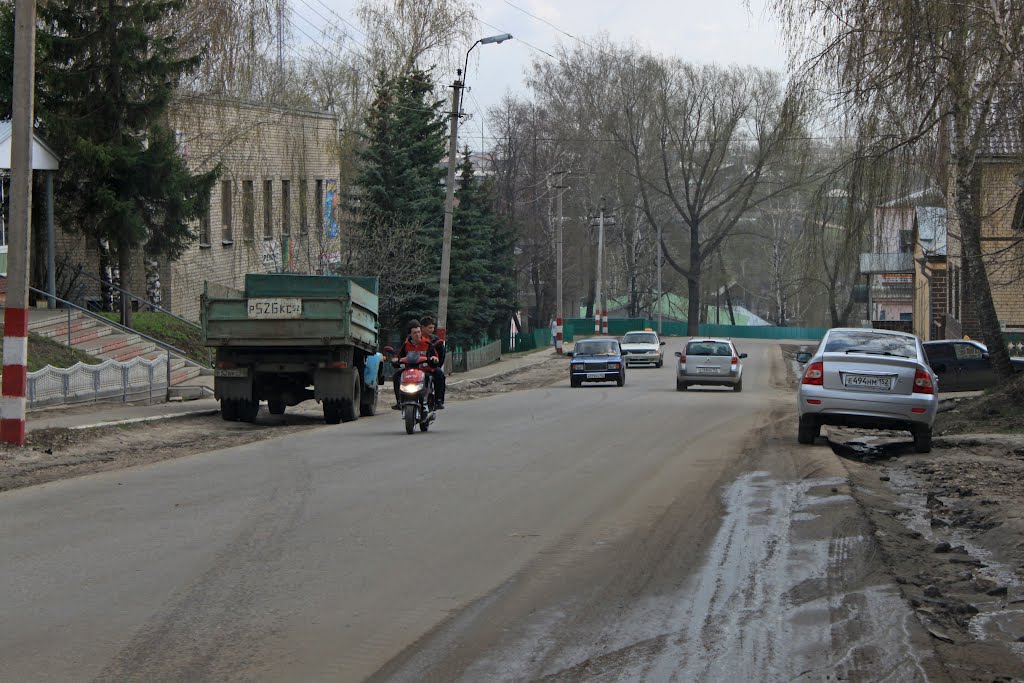 Street in Lukoyanov, Лукоянов