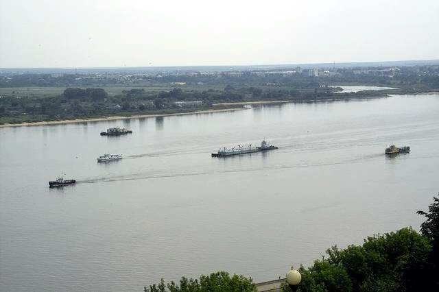 Волга у Нижнего Новгорода / Volga near Nizhniy Novgorod, Нижний Новгород