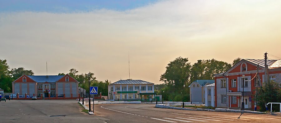 Центральная площадь в Сеченово, Сеченово