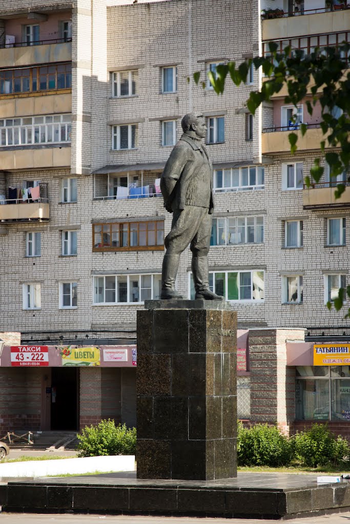 Памятник В.П.Чкалову (2012.07.01), Чкаловск
