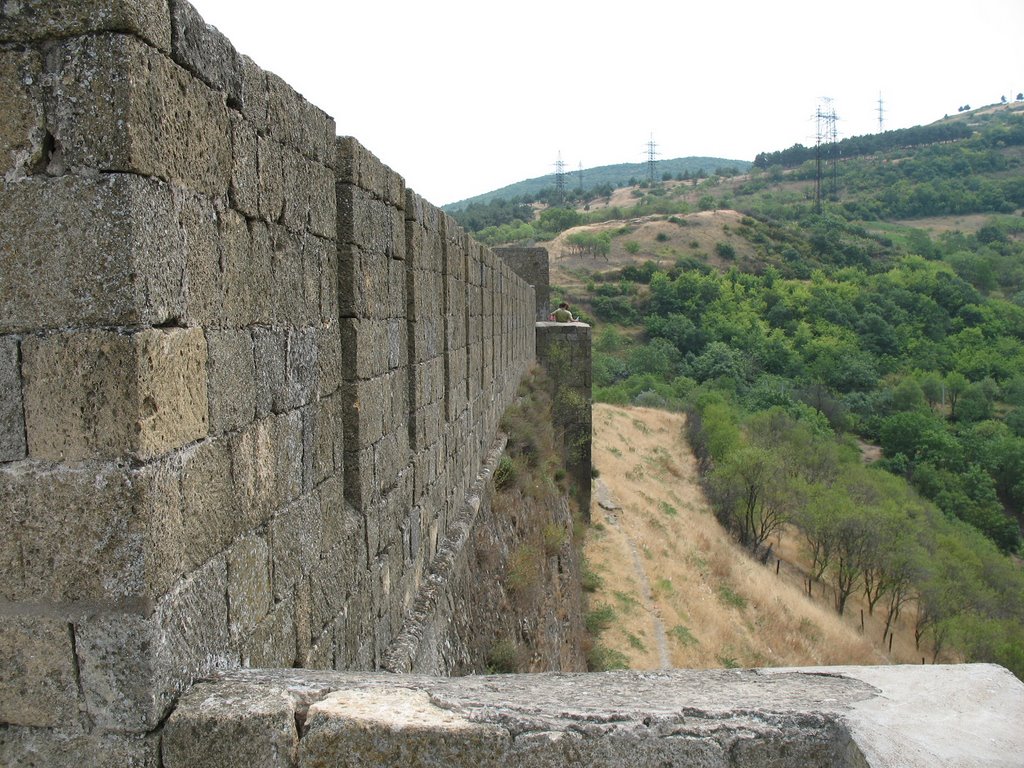 Вид на стену, Дербент