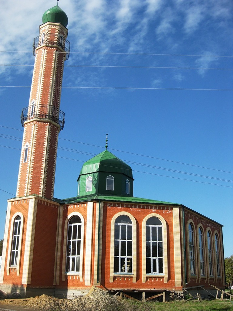Орджоникидзевская. Новая мечеть в восточной части села, Терекли-Мектеб