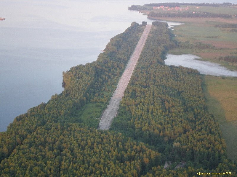 Панорама ВПП с выездом из воды. м, Верхний Ландех