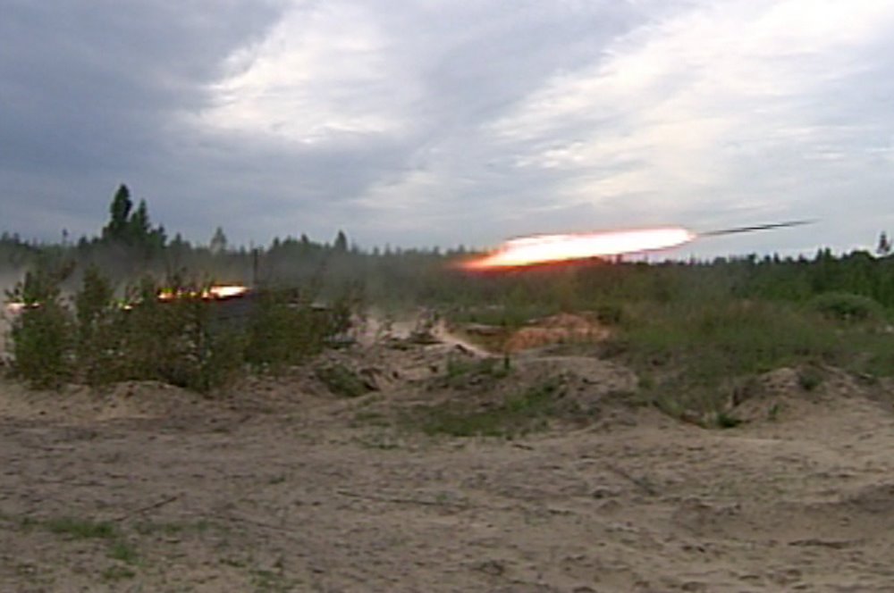 GRAD - Bu-Bum..Combined-arms night-time training. Russia.Mulino. 2009, Верхний Ландех