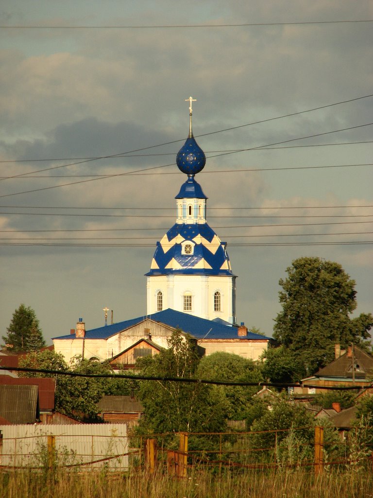 Pestyaki, Church Uspenija Presvjatoj of the Virgin. Пестяки, Церковь Успения Пресвятой Богородицы, Верхний Ландех