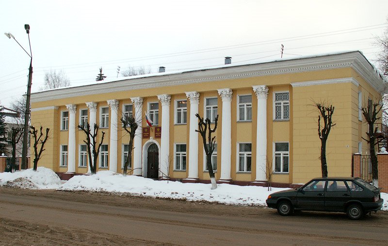 Здание администрации. Фото 2008 г., Вичуга