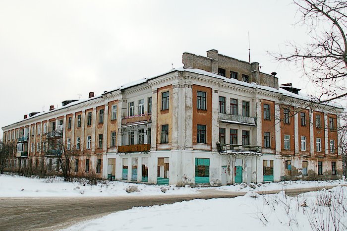 Стахановский дом (арх. Гартман, 1935). Фото 2008 г., Вичуга