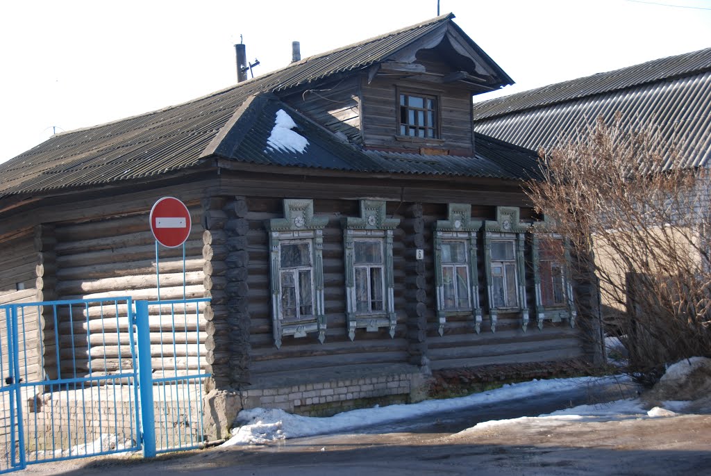 Старый деревянный дом в Гавриловом Посаде, Гаврилов Посад