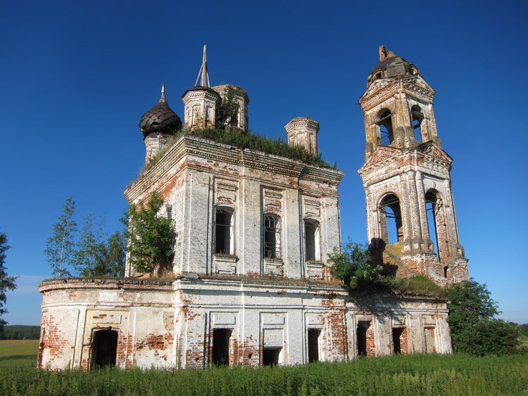Николаевская церковь села Океевского., Дуляпино