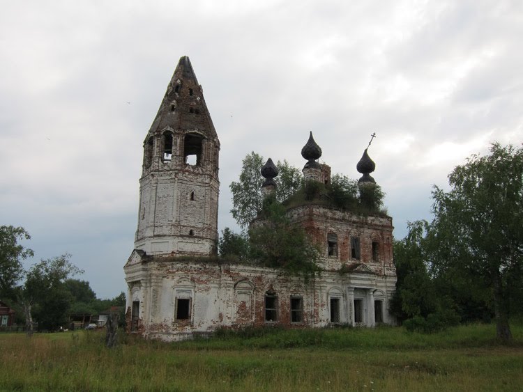 Архангельская церковь села Березники., Дуляпино