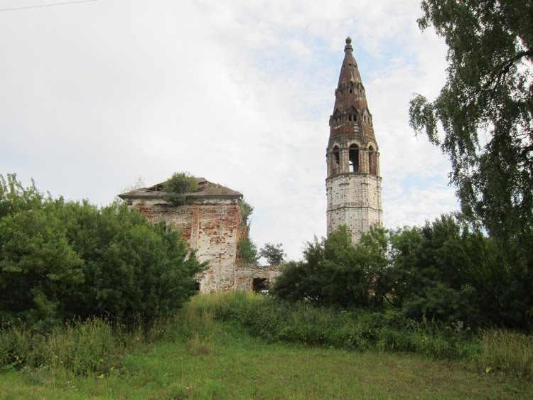 Николаевская церковь села Иванцева., Дуляпино