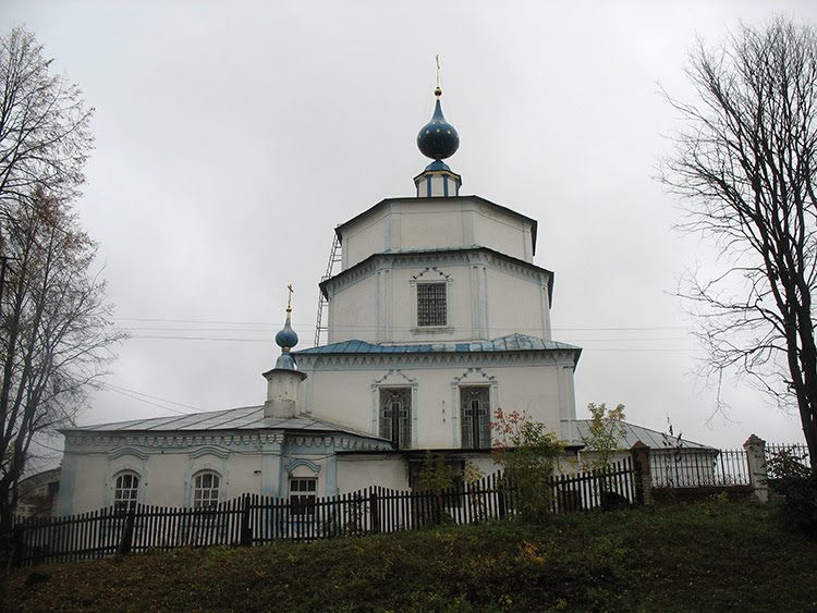 Успенская церковь города Кинешмы (южный фасад)., Кинешма