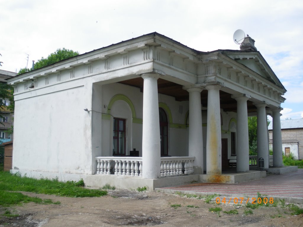 Речной вокзал (сейчас кафе "Бригантина"), Пучеж
