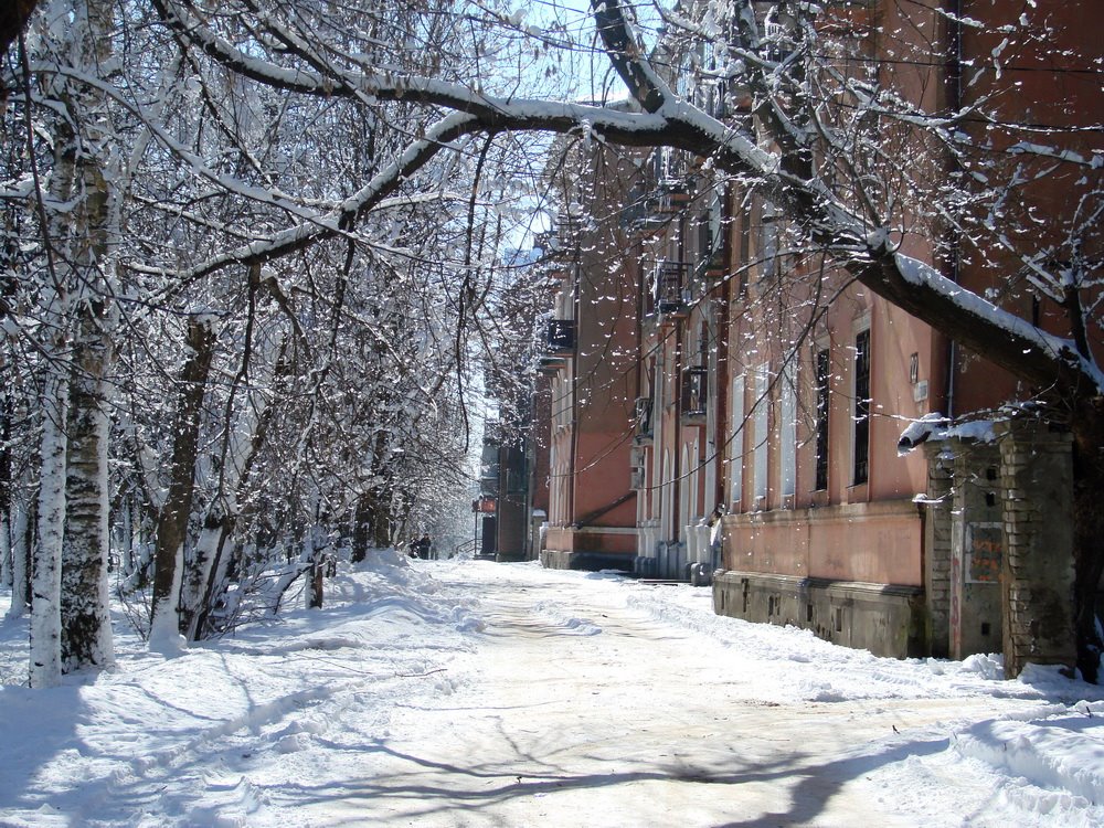 Тротуар вдоль улицы Свердлова, Шуя