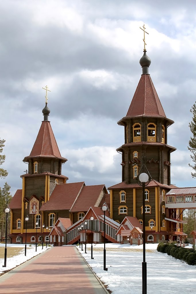 Благовещенская церковь ,Саянск., Саянск