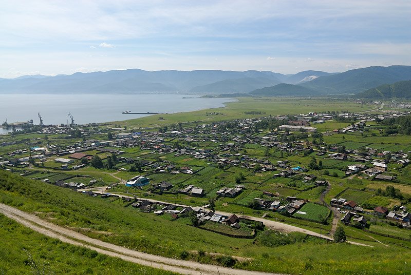 Kultuk village, South Baikal, Култук