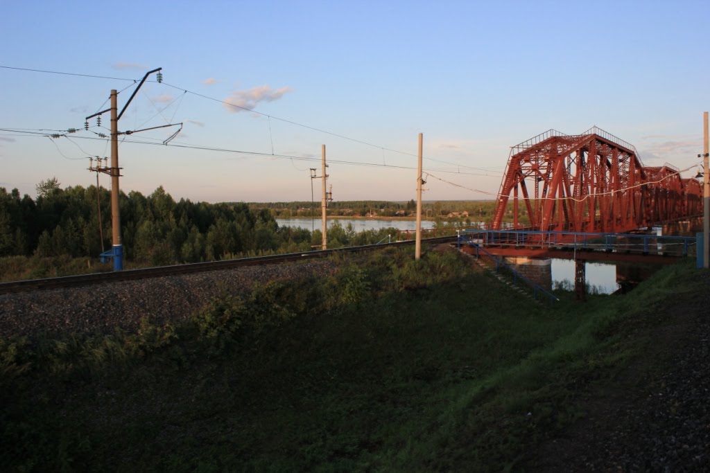 4502-й км Транссиба. Мост через р. Бирюса, Бирюсинск