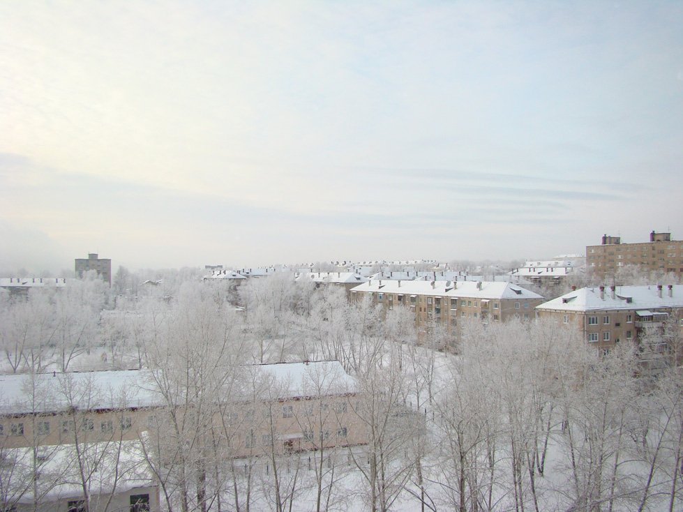 Зима на улице Кирова, Братск