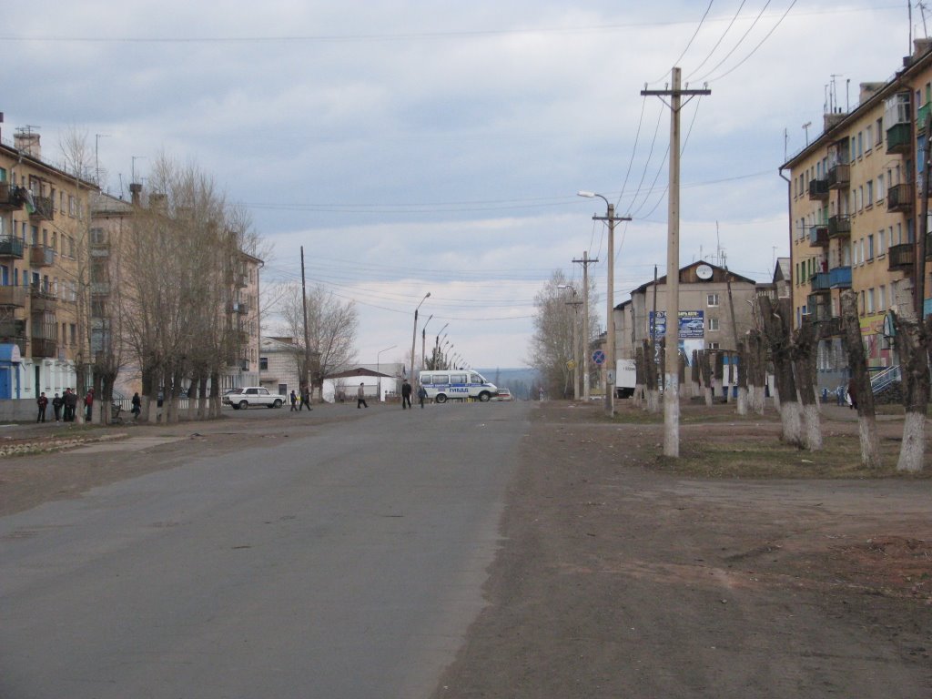 Lenin Street (main street), Вихоревка