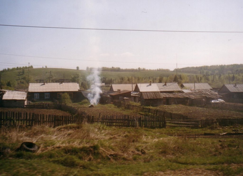 as seen from Transsib, Зима