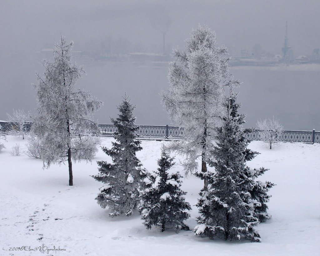 Туман над Ангарой, Иркутск